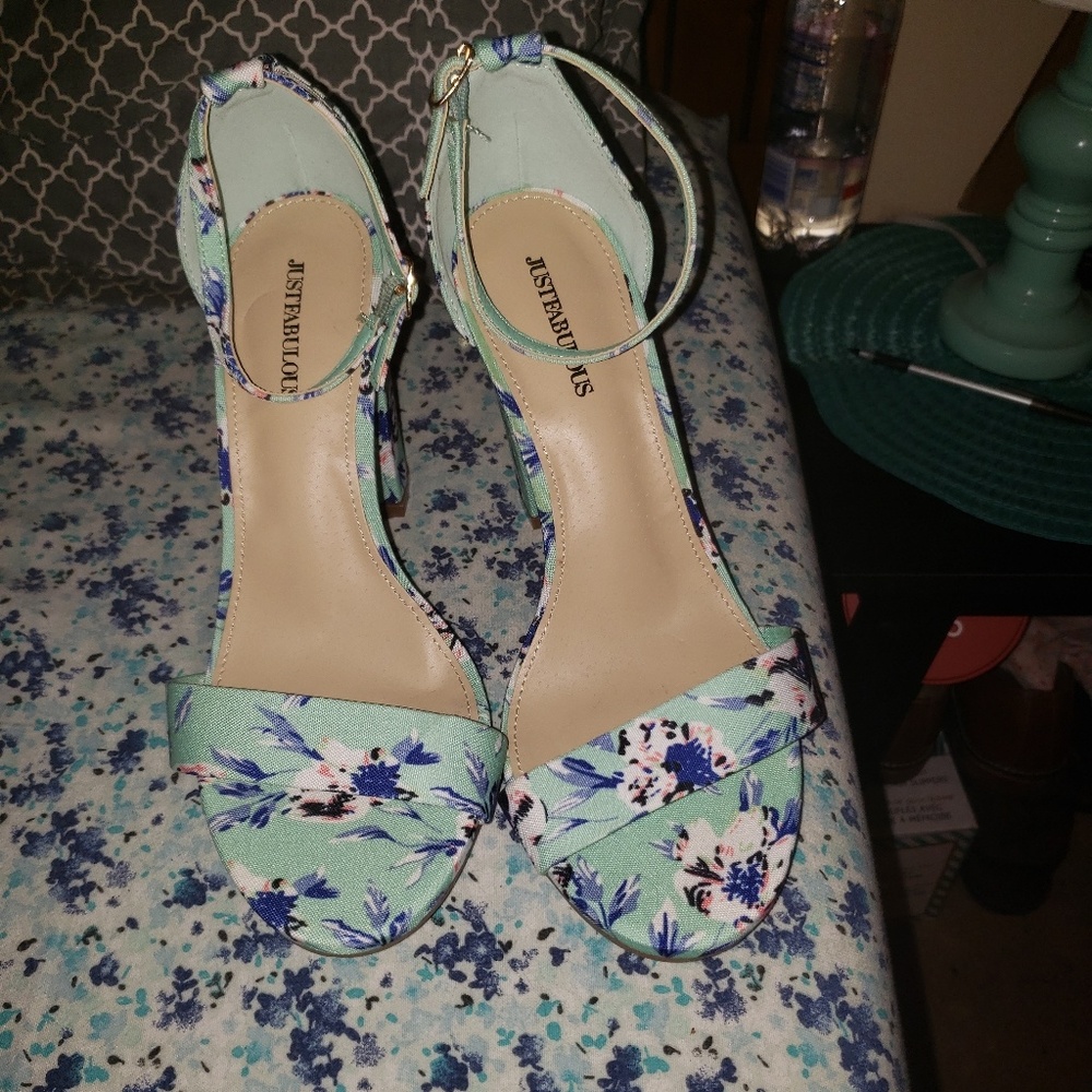 Heeled sandals